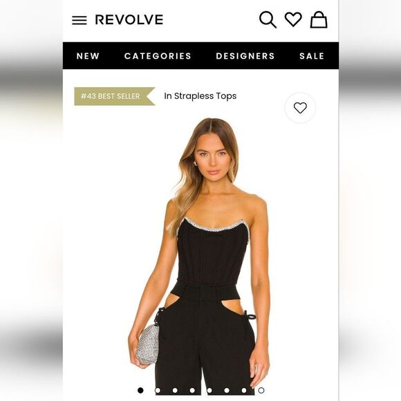 H:OURS Sandy Corset Top - Picture 2 of 16